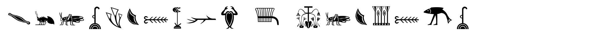 Hieroglyph E Regular image